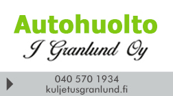 Autohuolto J.Granlund Oy logo